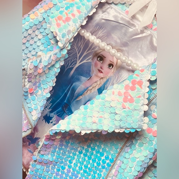 NEW DISNEY ELSA jacket from Frozen. Small - Picture 6 of 9